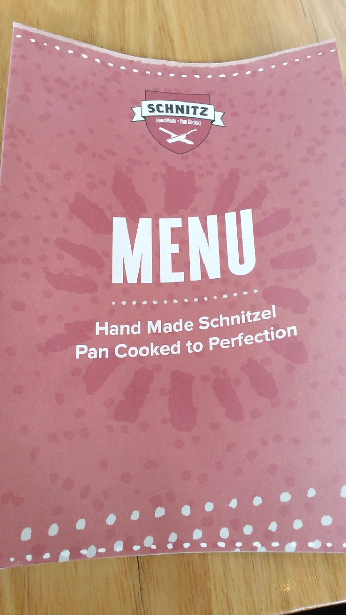Menu, Schnitz Point Cook