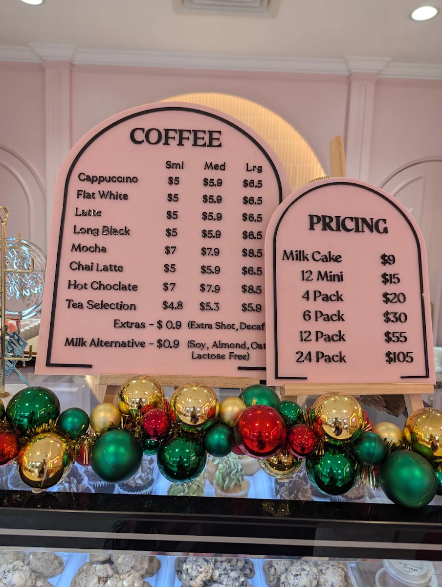 Menu, CCT Sydney | Wedding Cake | Birthday Cake | Luxury Custom Cake Shop