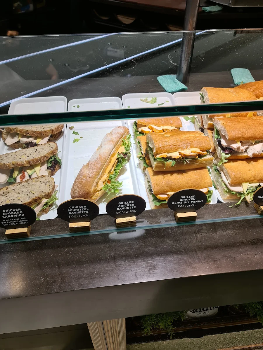 Menu, Soul Origin Indooroopilly