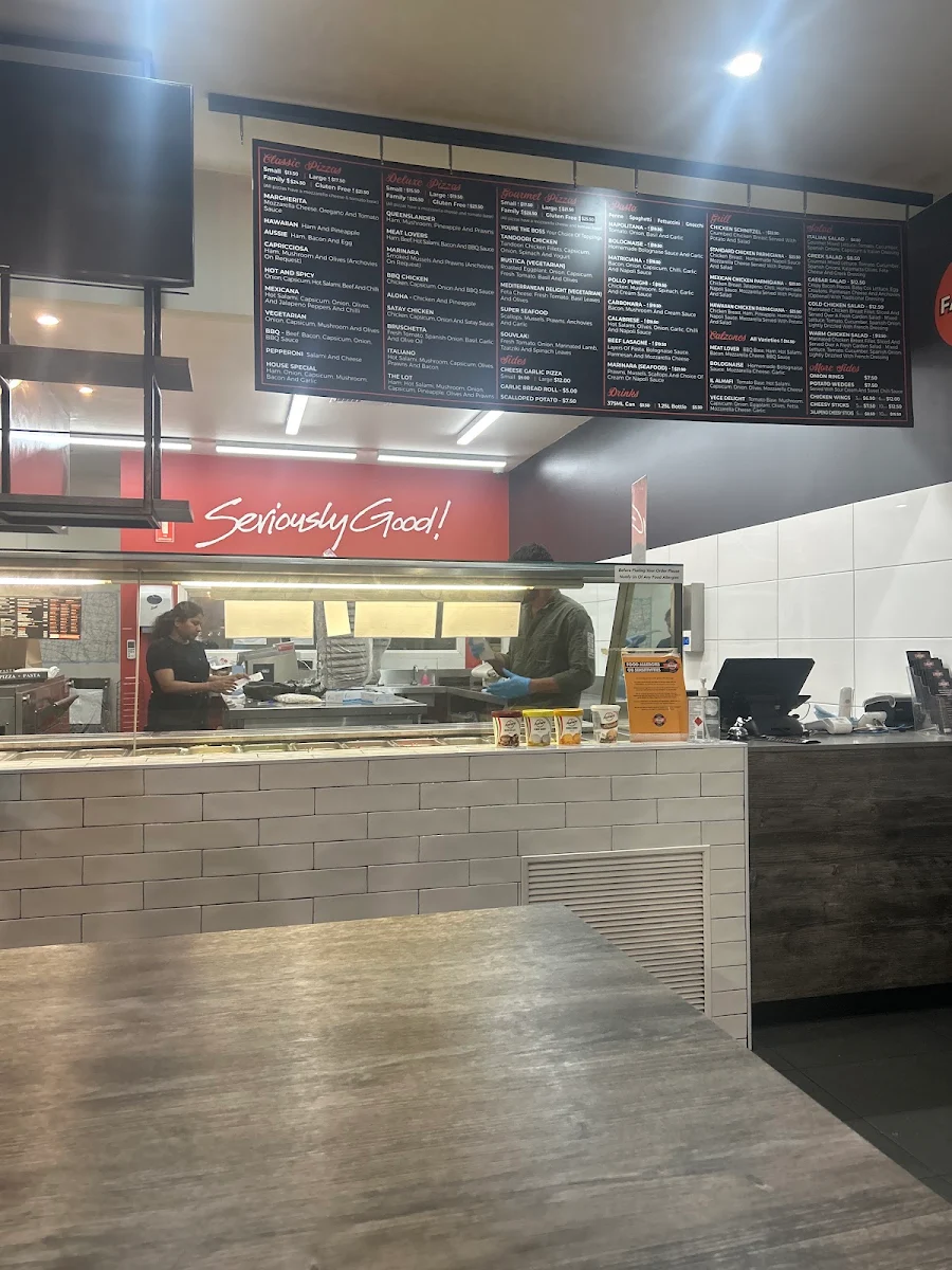 Menu, Amalfi Pizza & Pasta Hawthorn