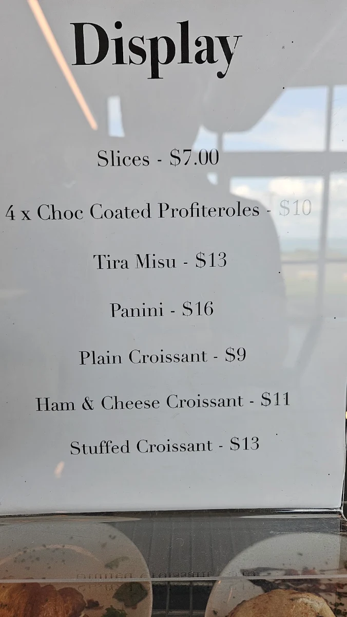 Menu, 360 On The Hill