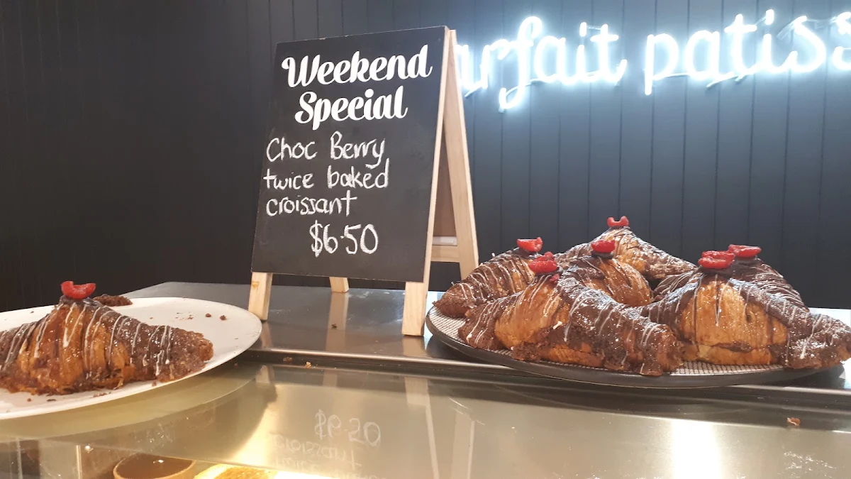 Menu, Parfait patisserie