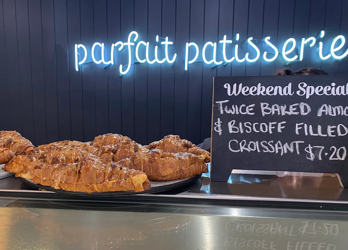 Menu, Parfait patisserie