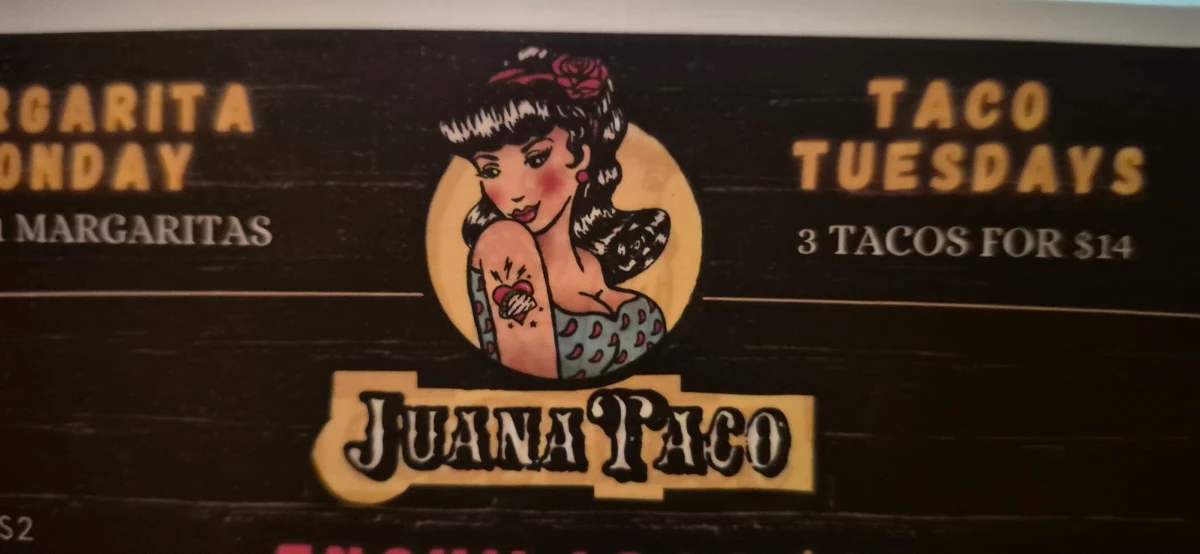 Menu, Juana Taco