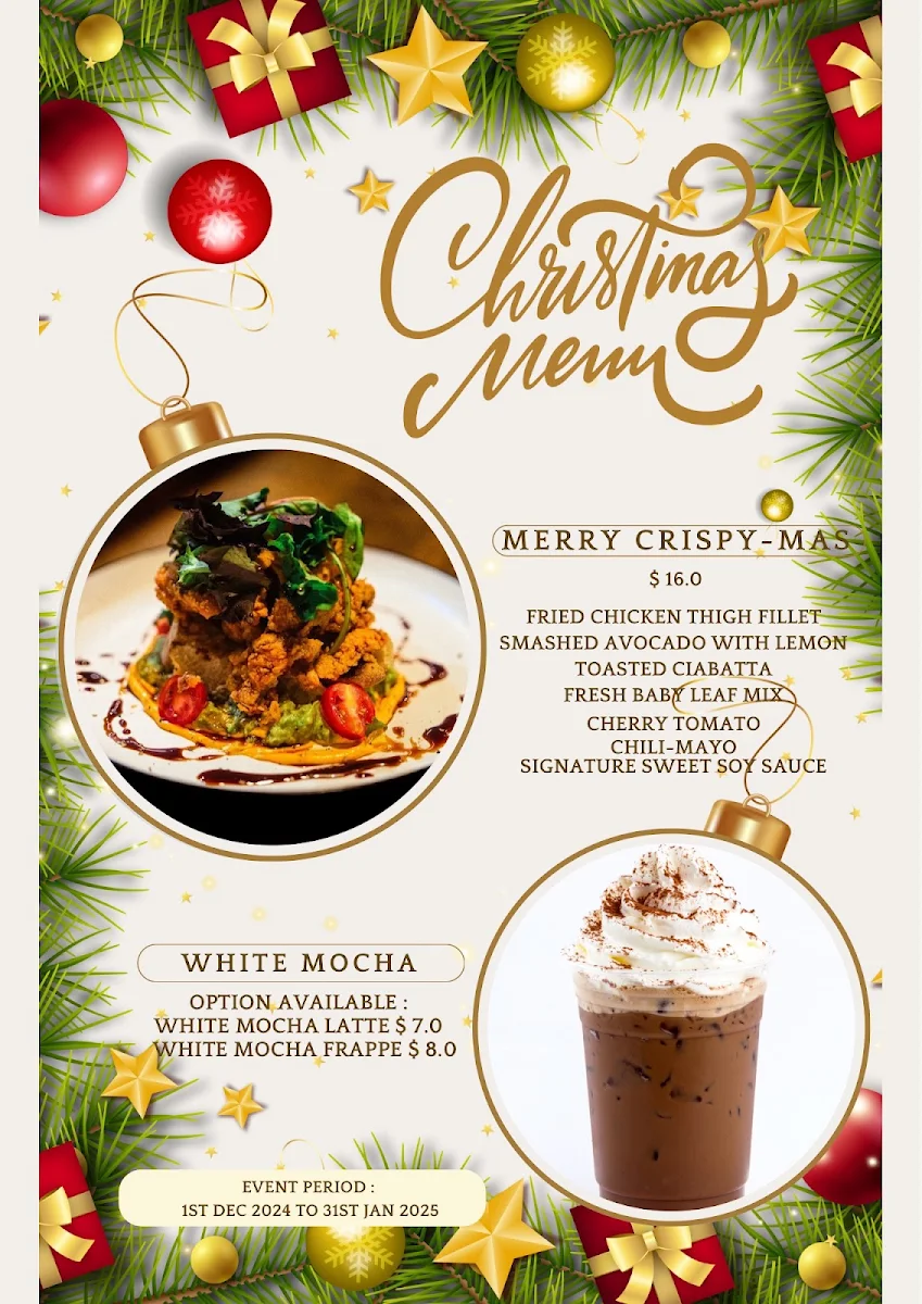 Menu, The Bucket Filler