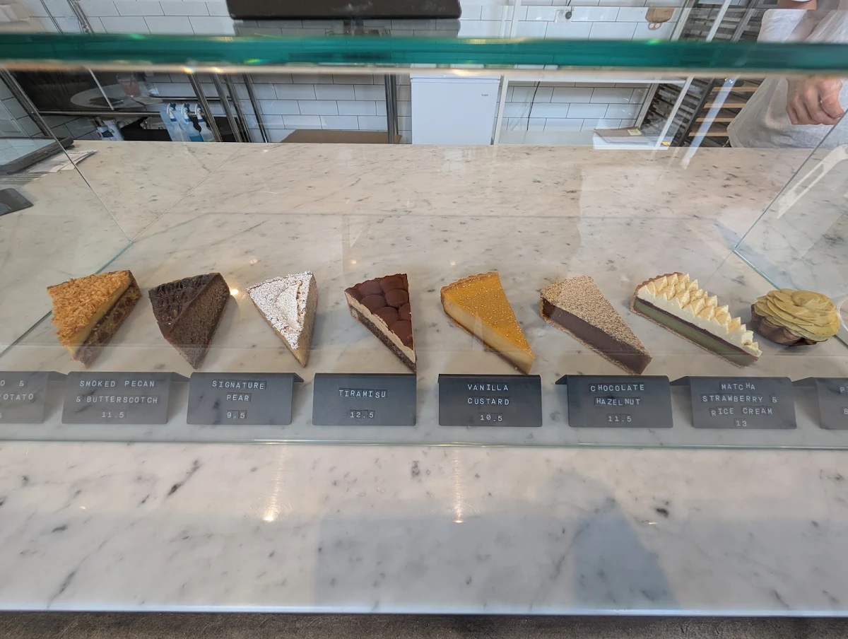 Menu, Tarts Anon
