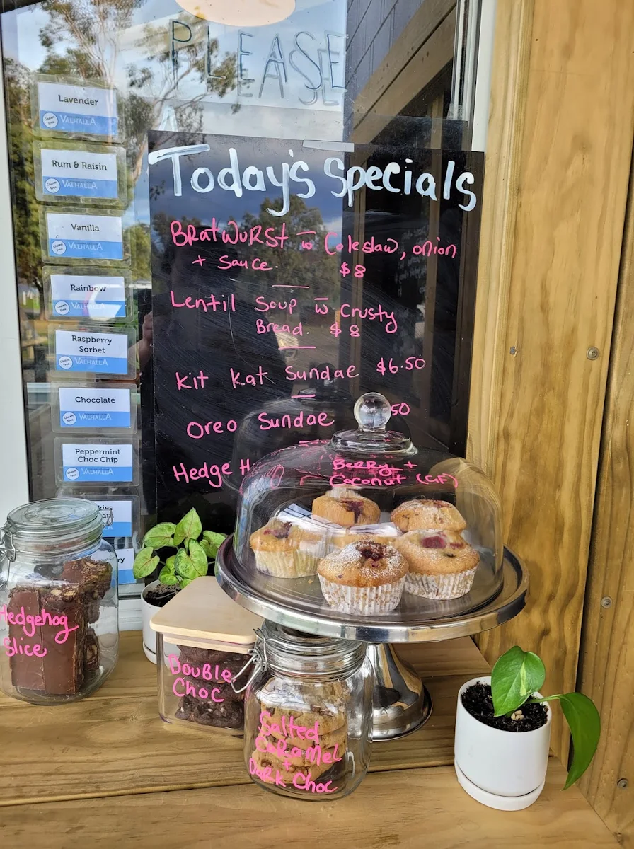 Menu, Appelflap Cafe