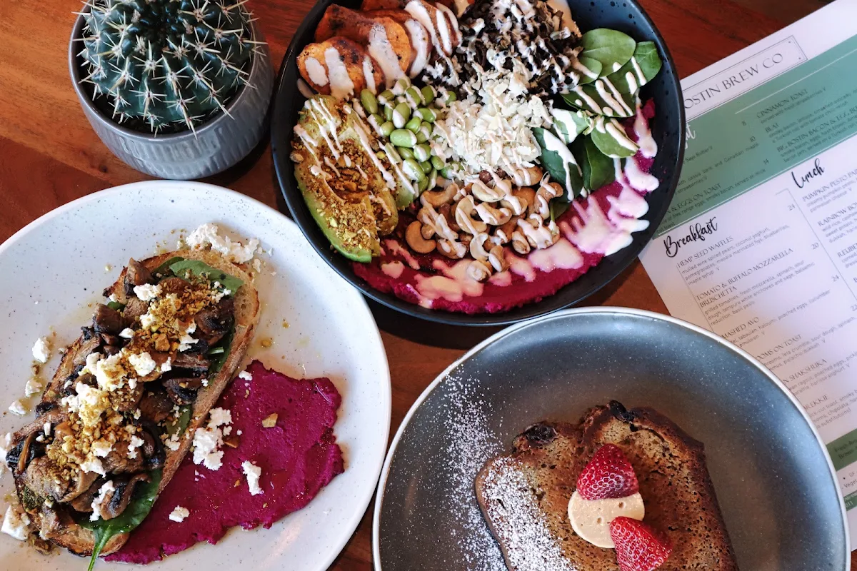 Menu, Bostin Brew Co