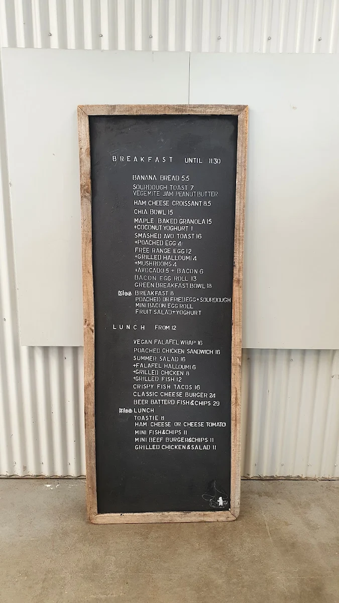 Menu, The Navy Bear