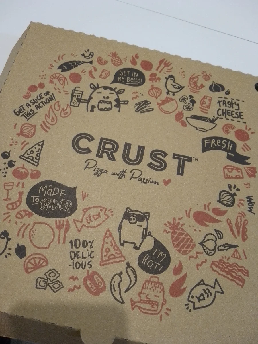 Menu, Crust Pizza Liverpool