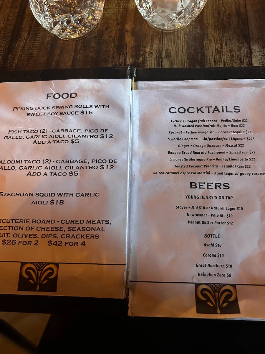 Menu, Jerry sent me