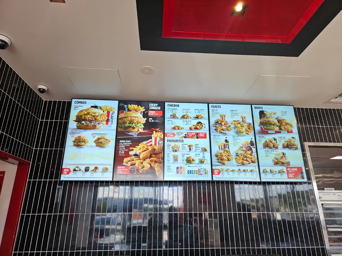 Menu, KFC Bundamba