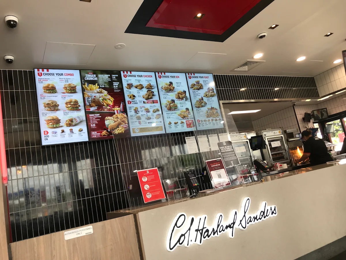 Menu, KFC Bundamba