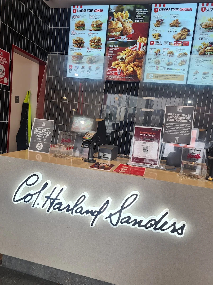 Menu, KFC Bundamba