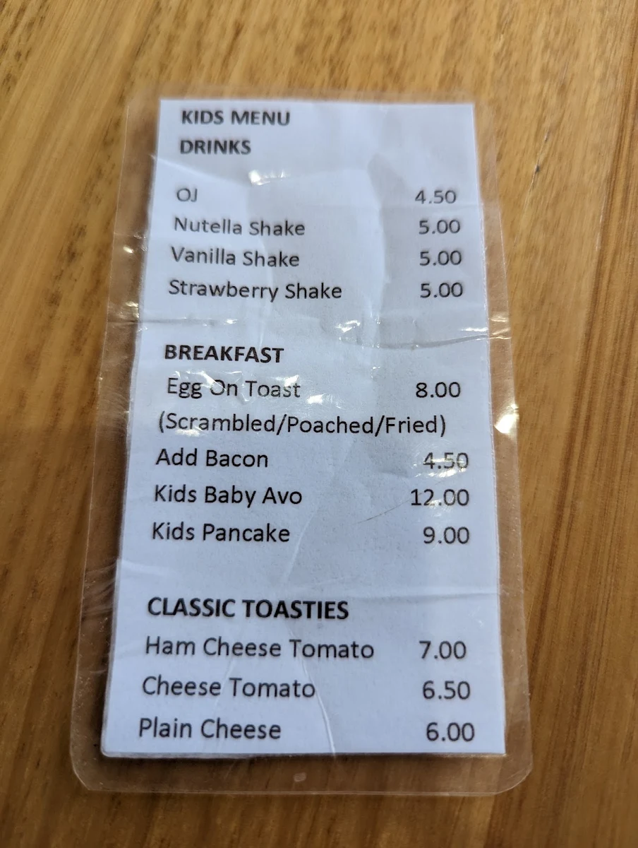 Menu, Sons of Mischief