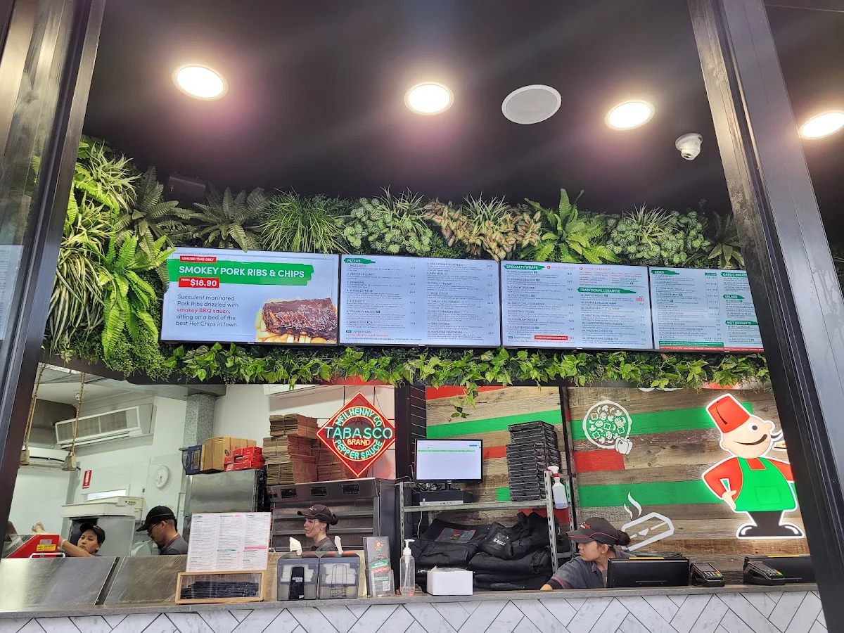 Menu, OOSHMAN Marrickville