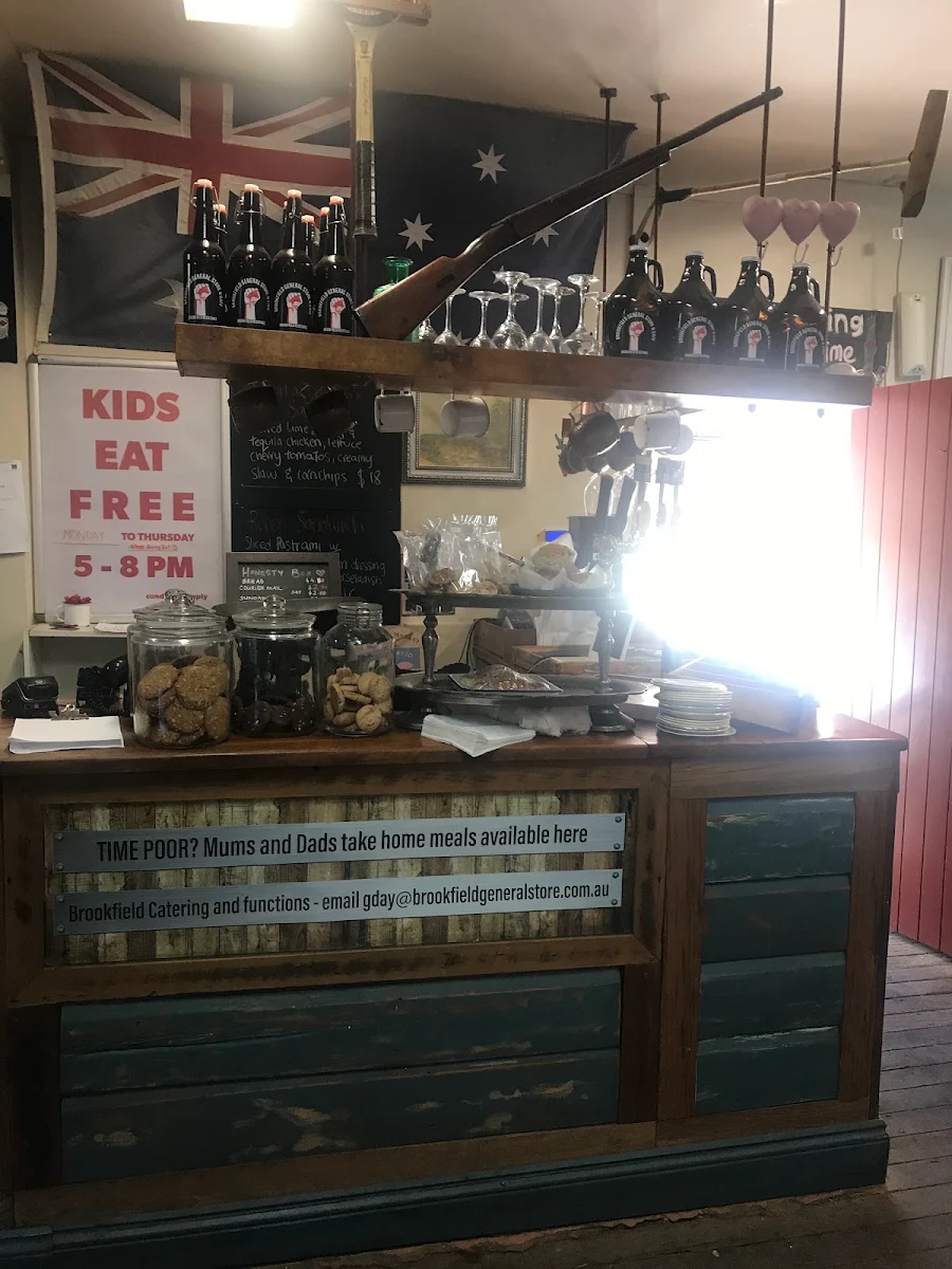 Menu, Brookfield General Store