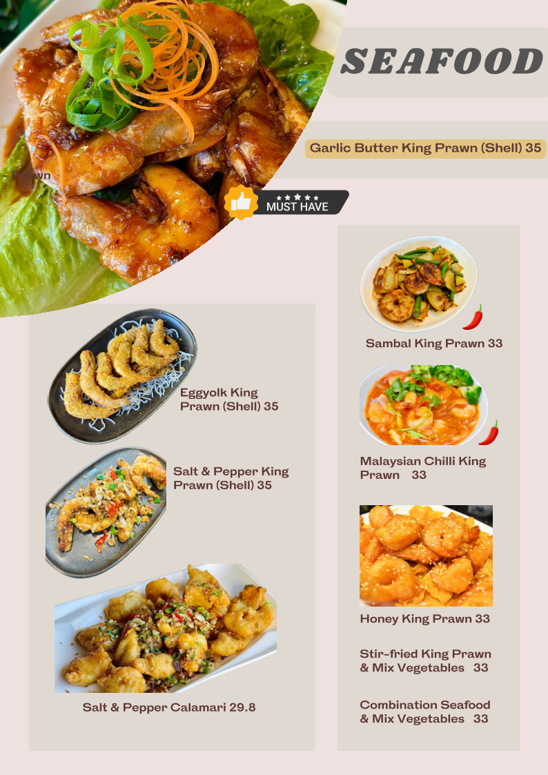 Menu, Lazat