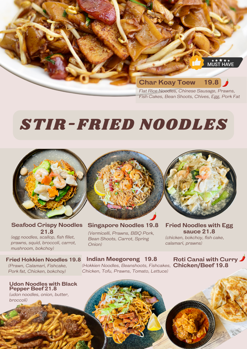 Menu, Lazat