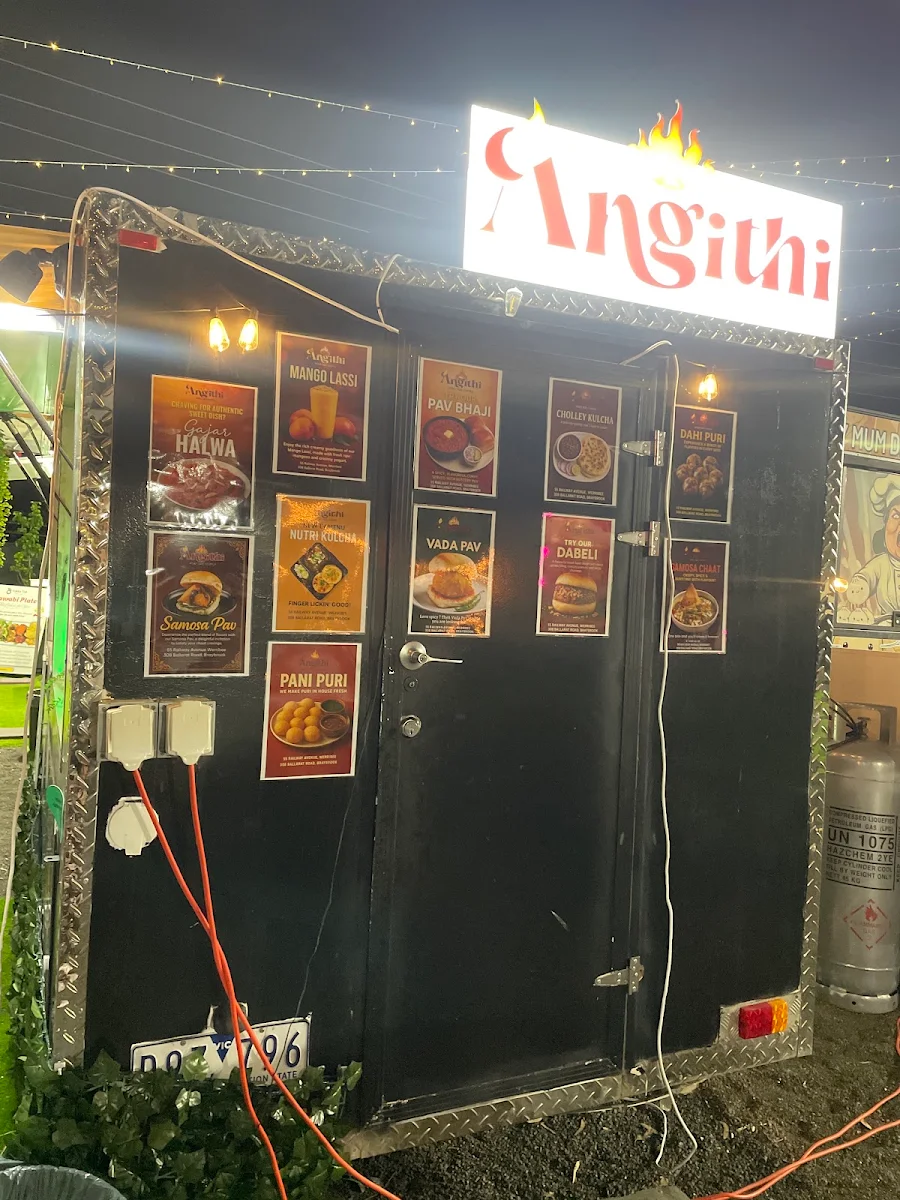 Menu, Angithi Werribee