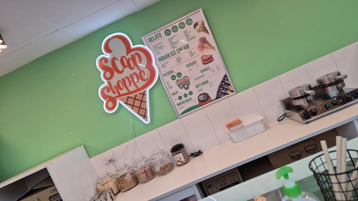 Menu, Scoop Shoppe