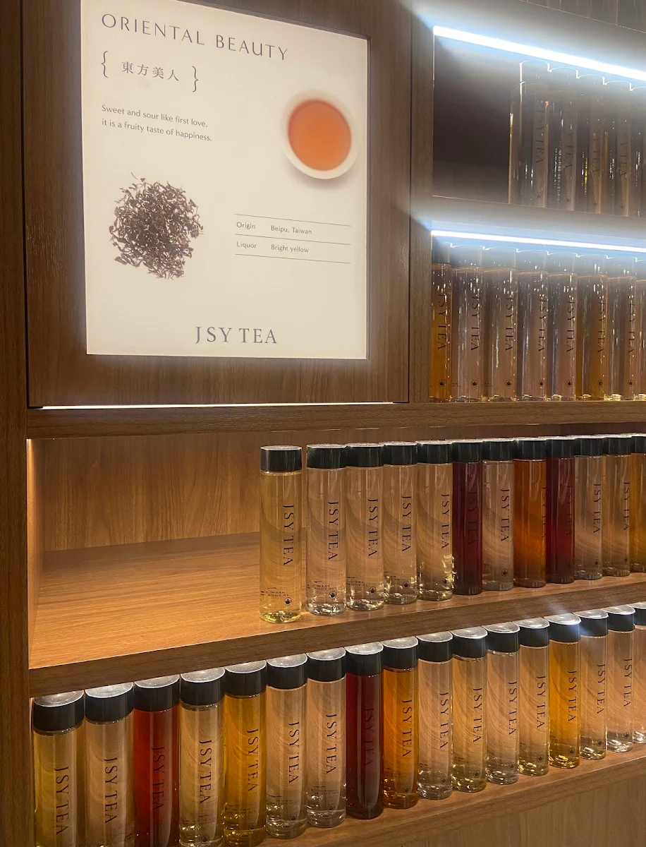 Menu, JSY Tea Westfield Doncaster