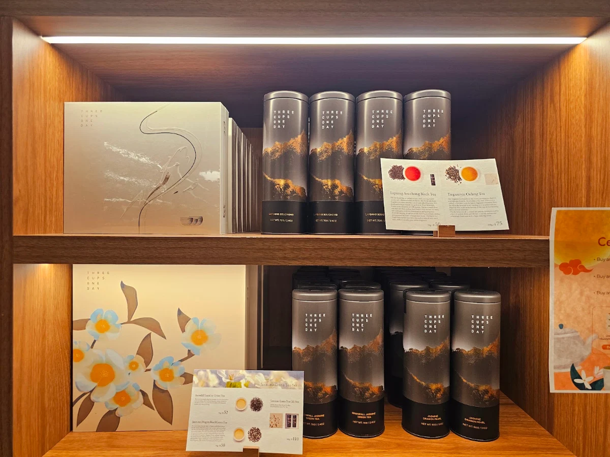 Menu, JSY Tea Westfield Doncaster