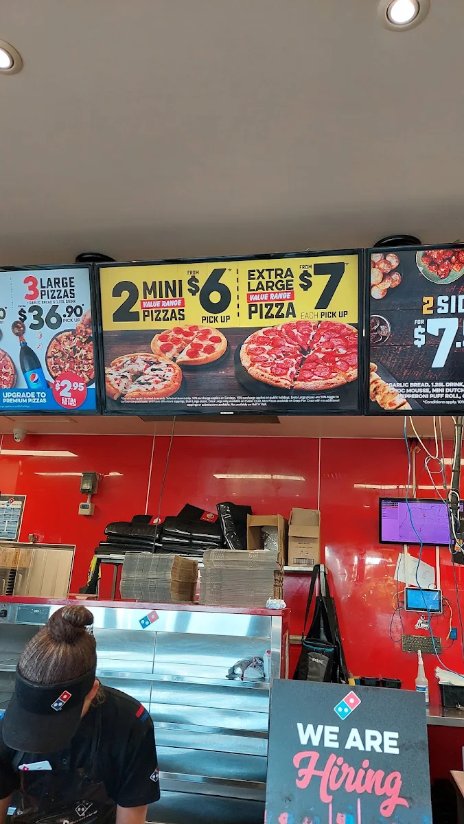 Menu, Domino's Pizza Park Ridge