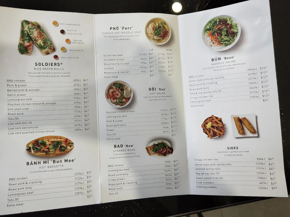 Menu, Roll'd Hornsby