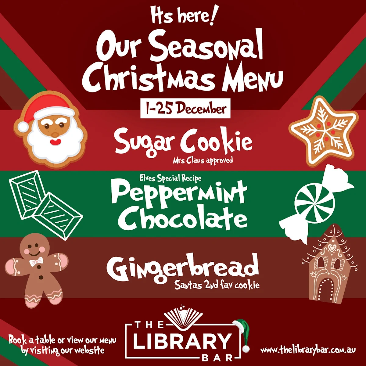 Menu, The Library Bar
