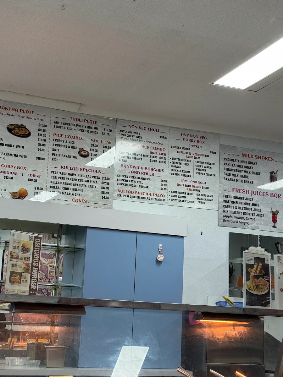Menu, Naughty Krishna Restaurant & Catering