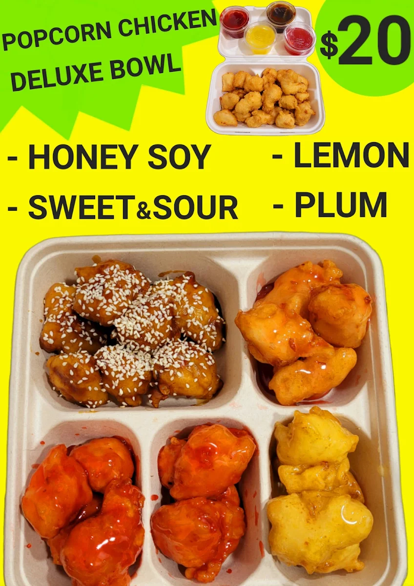 Menu, supachic fried chicken (Sushwich)