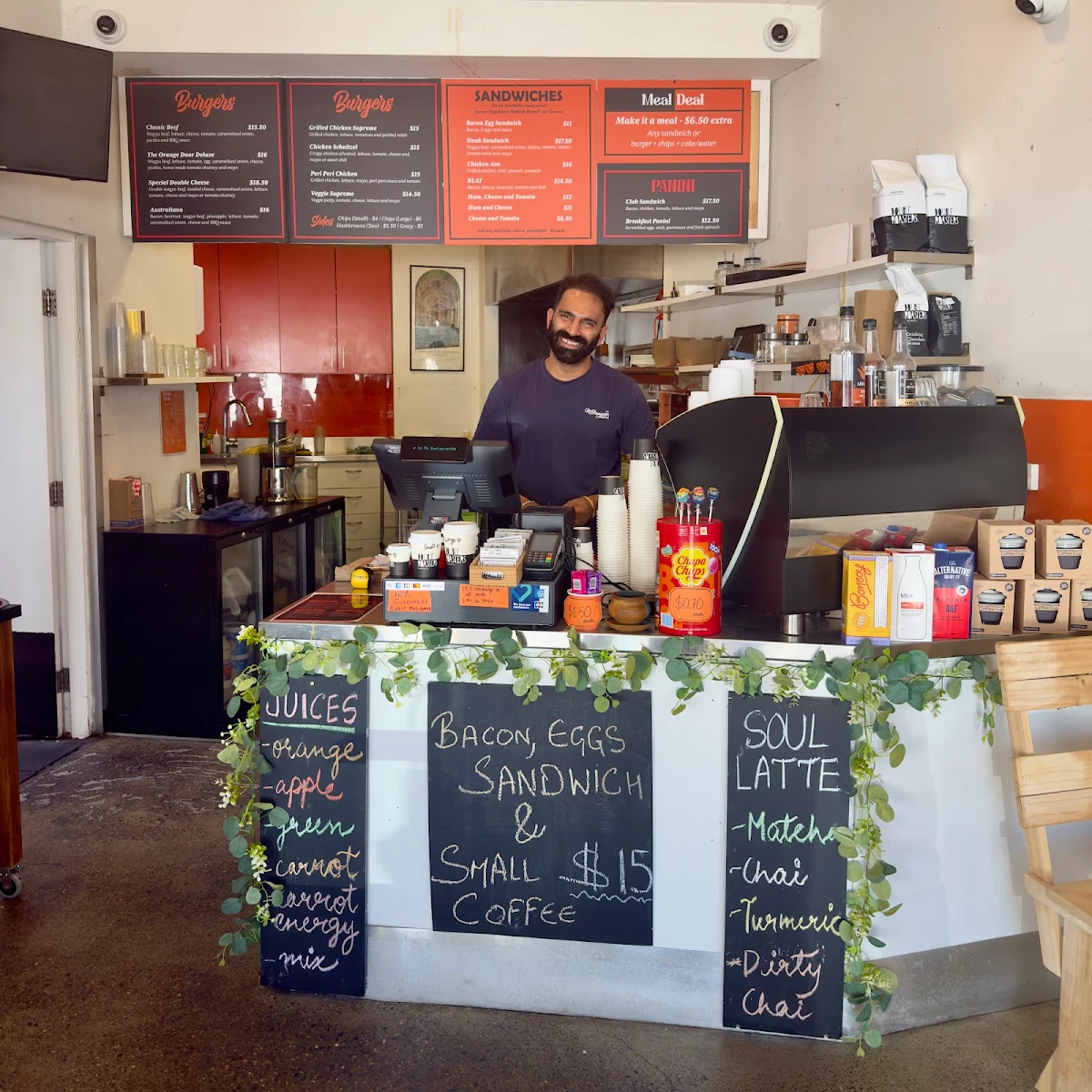 Vibe, The Orange Door Cafe
