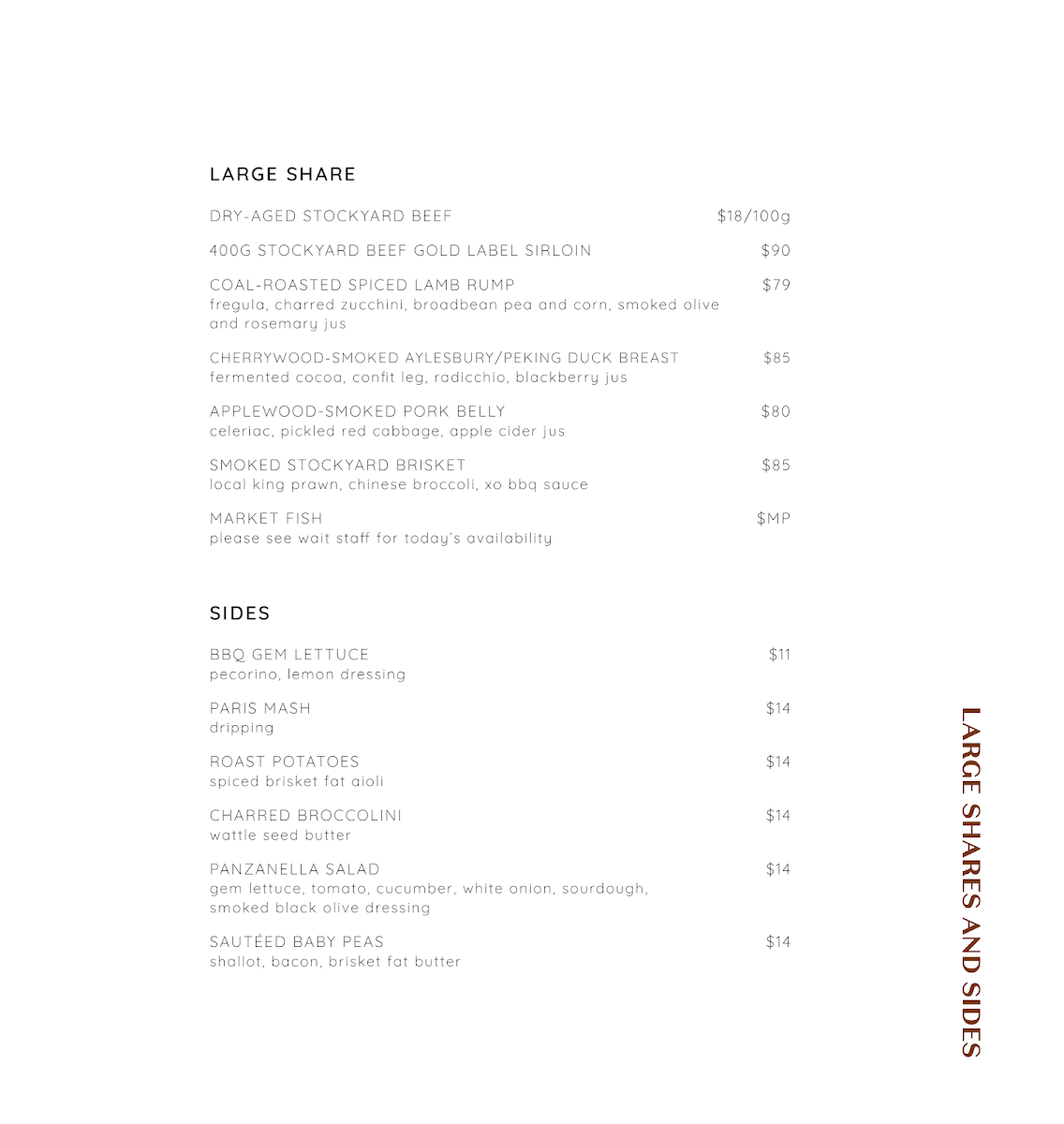 Menu, The Arsonist