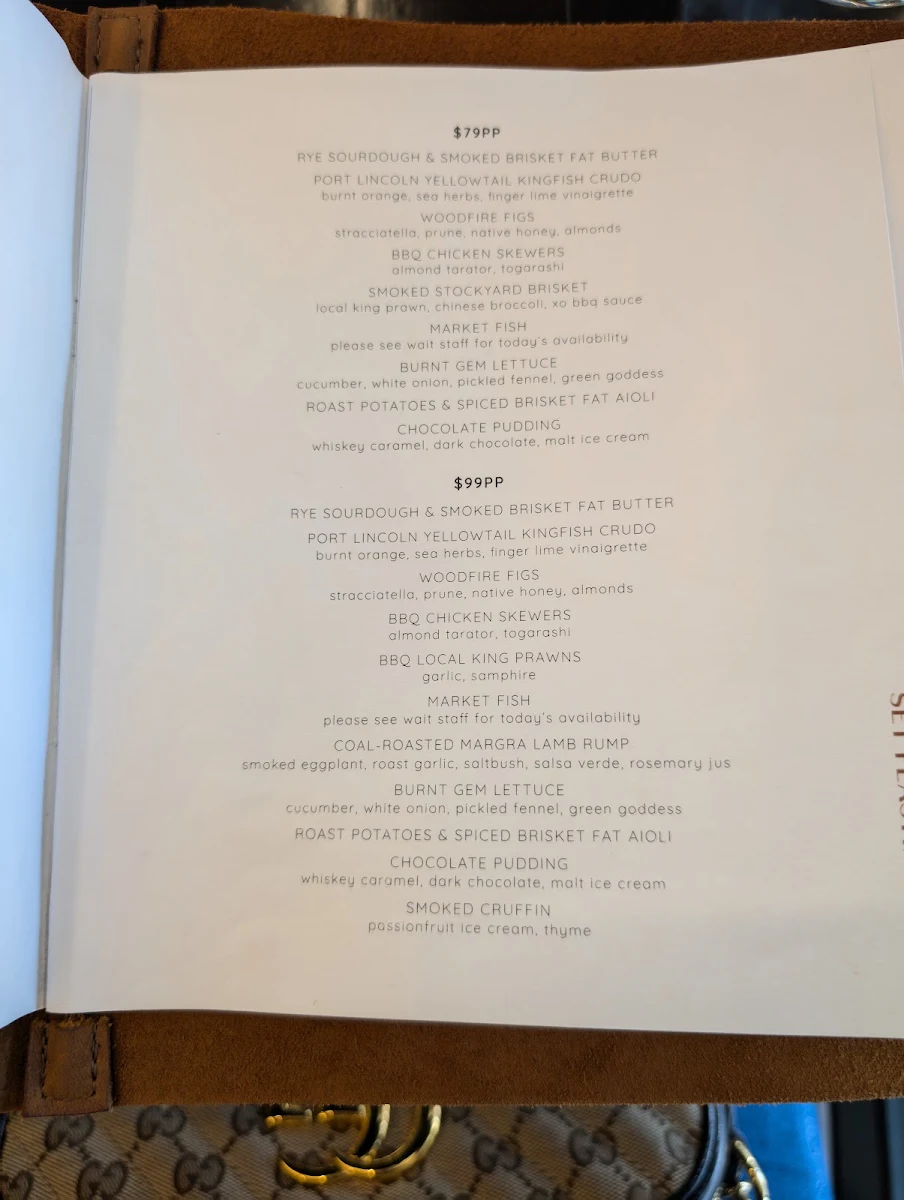 Menu, The Arsonist