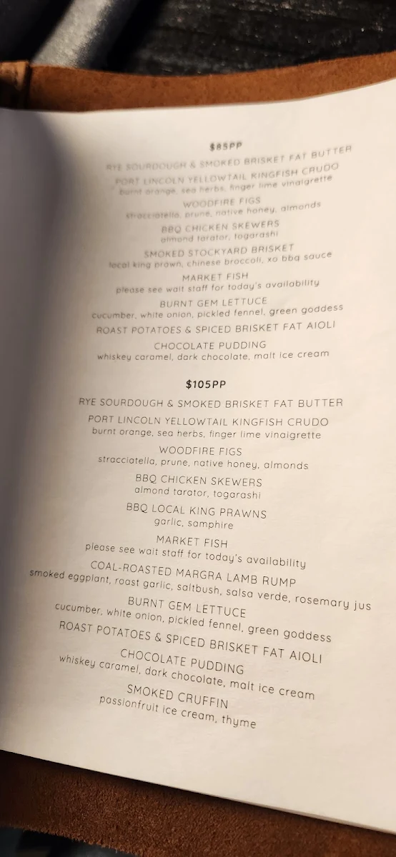 Menu, The Arsonist