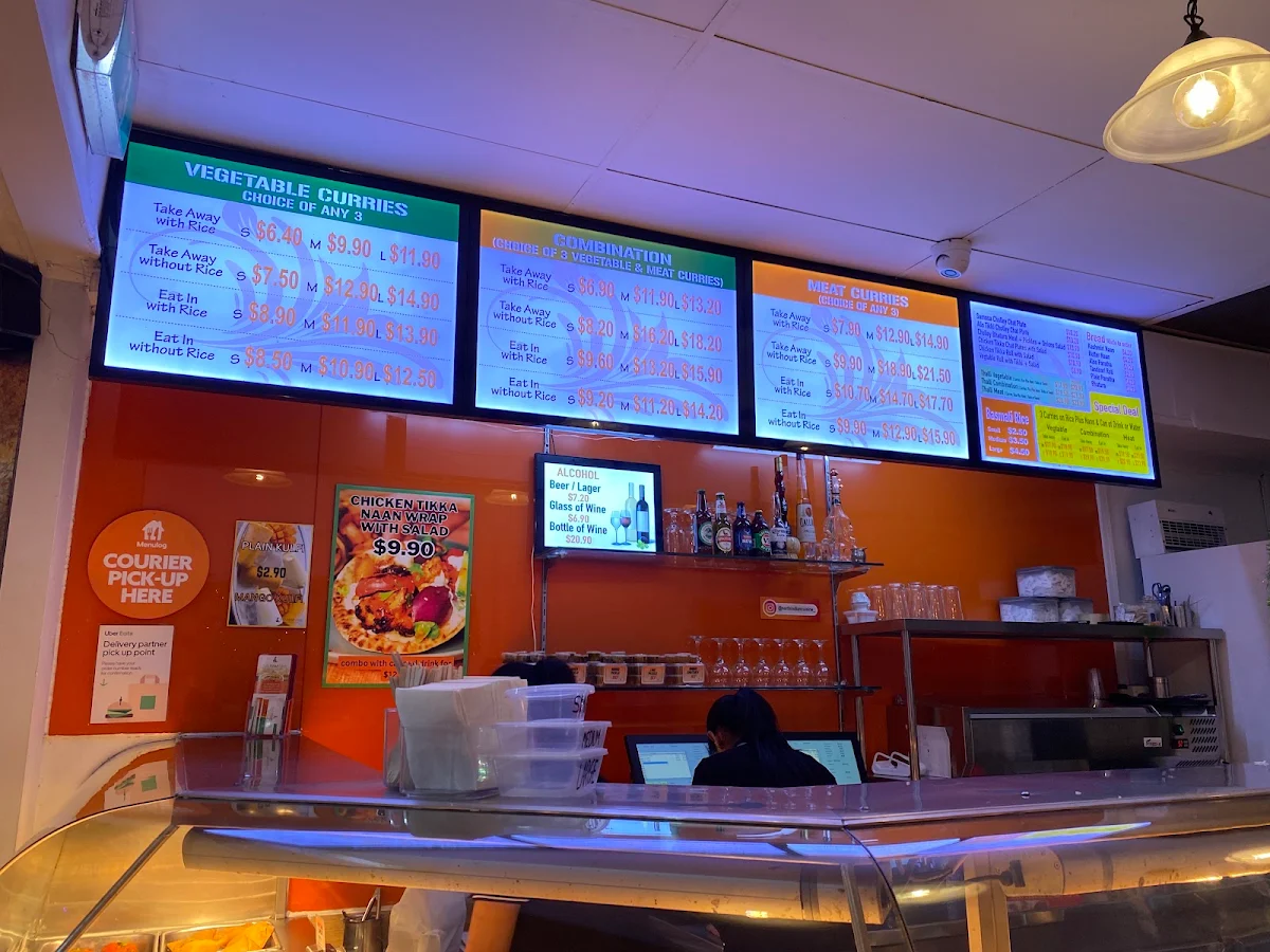 Menu, North Indian Cuisine