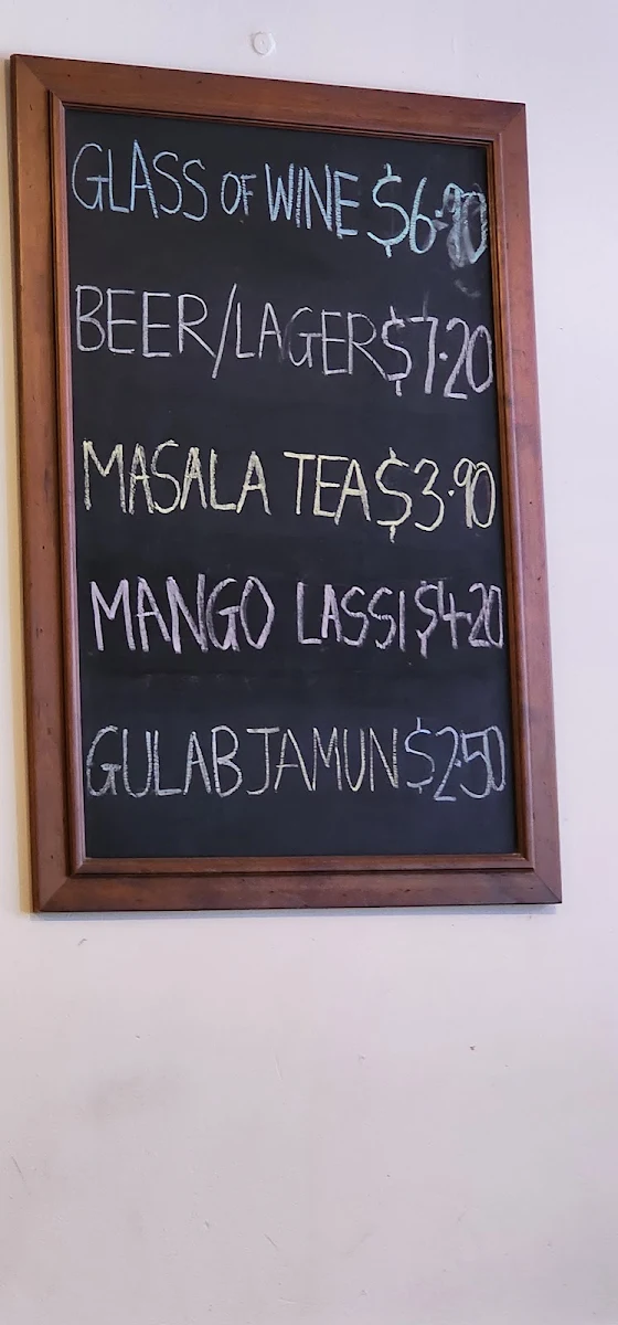 Menu, North Indian Cuisine
