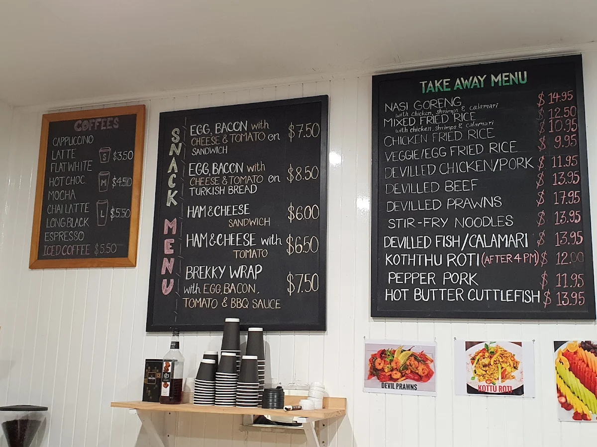 Menu, Shades Foods ( ශ්‍රී ලාංකීය රස පදම )