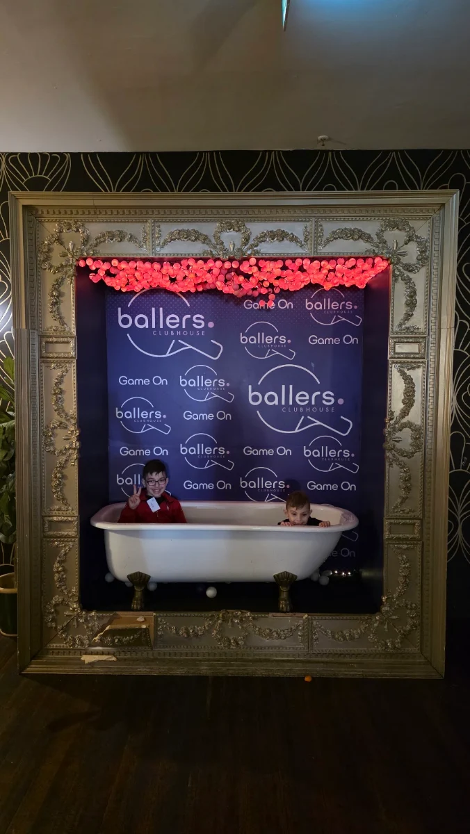 Menu, Ballers Clubhouse