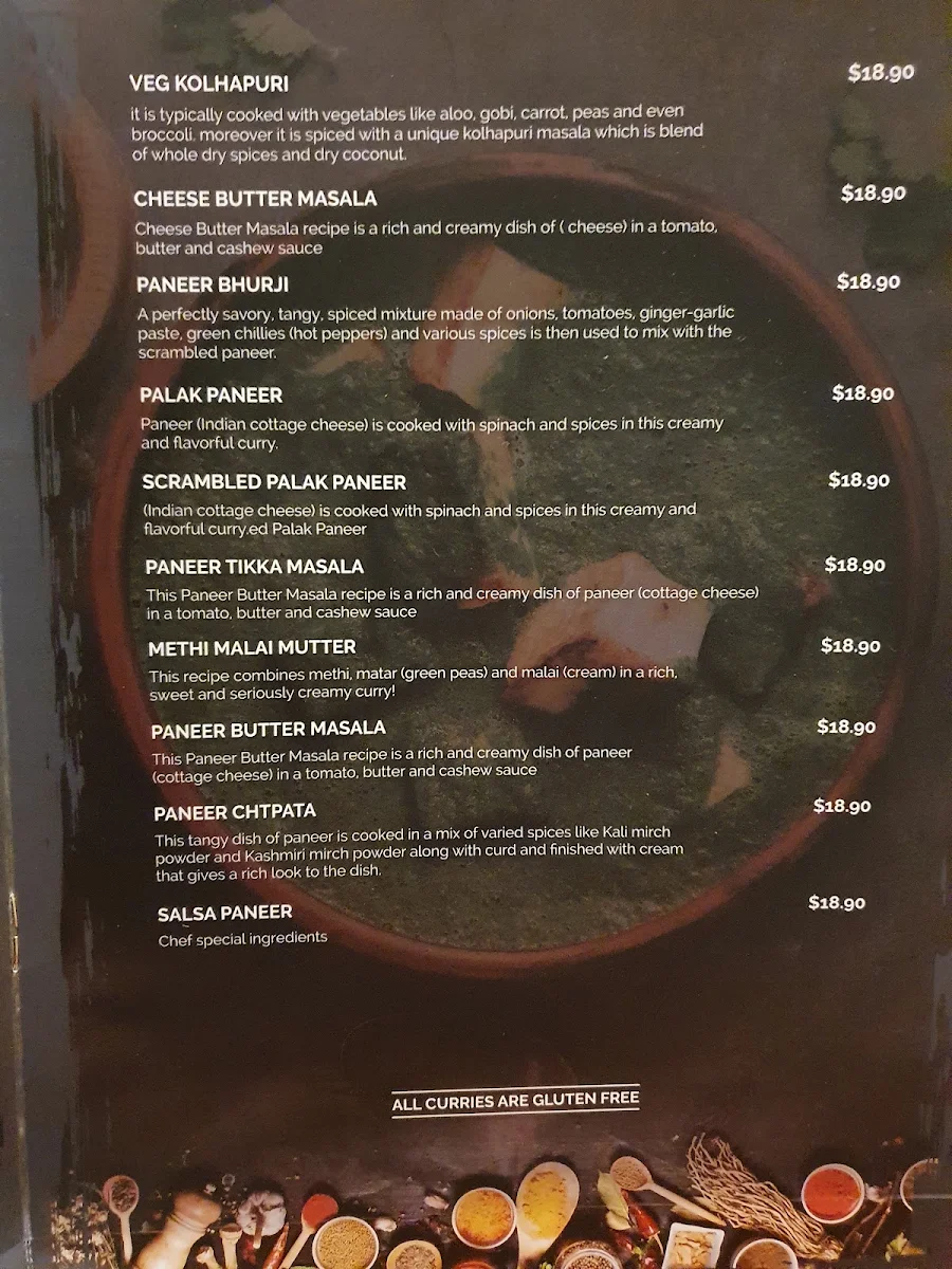 Menu, Lala’s Kitchen Boronia