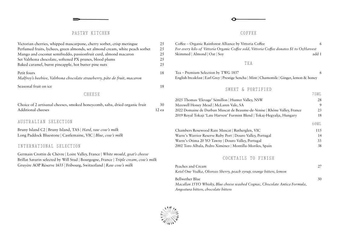 Menu, Woodcut