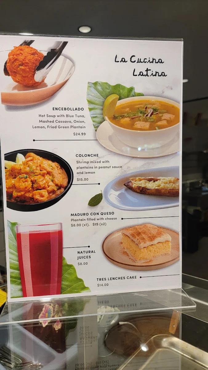 Menu, il Latino by Ecuadorian Corner
