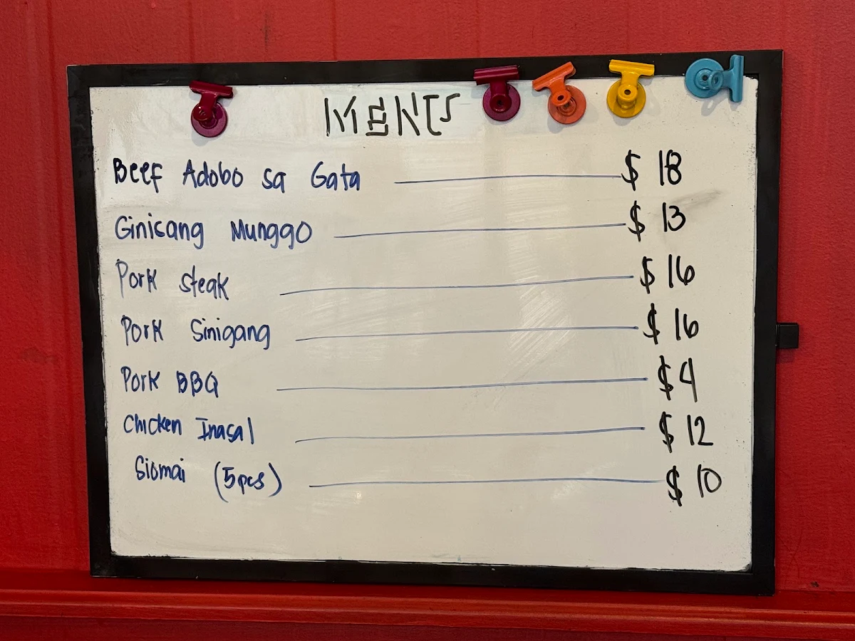 Menu, JAS Kan-anan