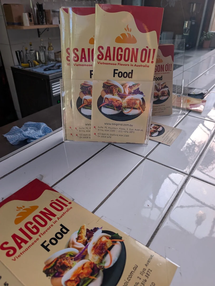 Menu, Saigon Oi ! Erina