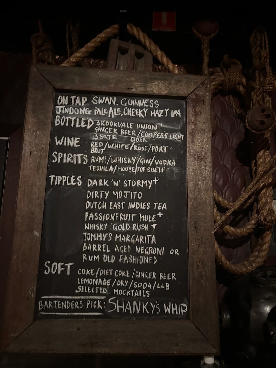 Menu, Darling Darling