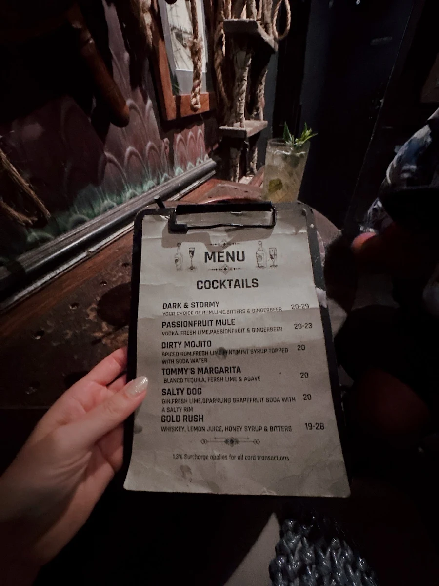Menu, Darling Darling