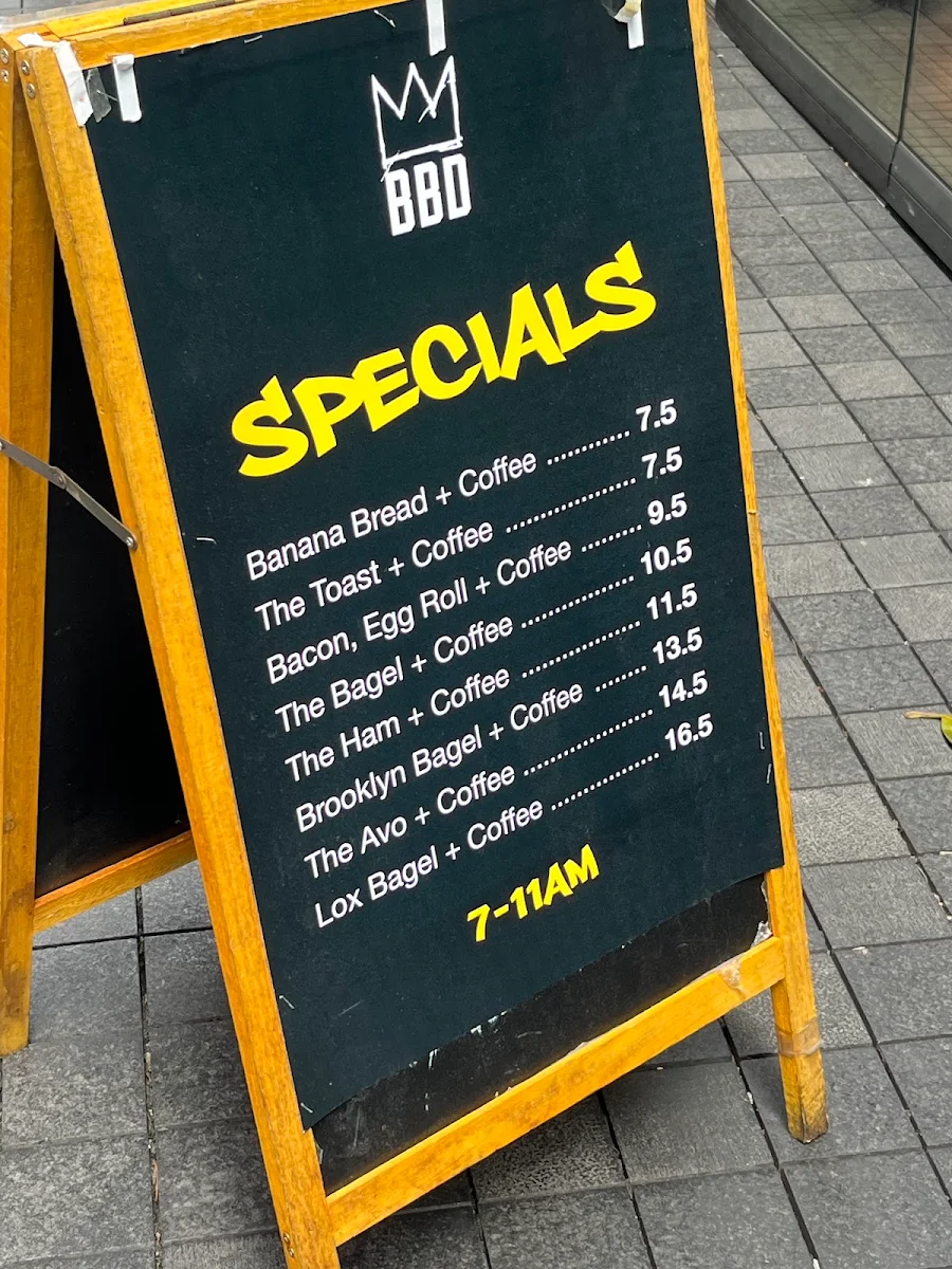 Menu, Brooklyn Bridge Deli