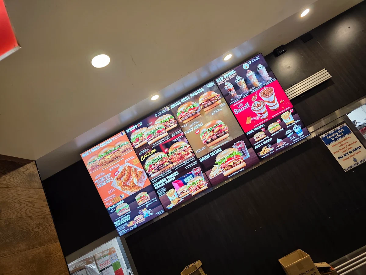 Menu, Hungry Jack's Burgers Geraldton