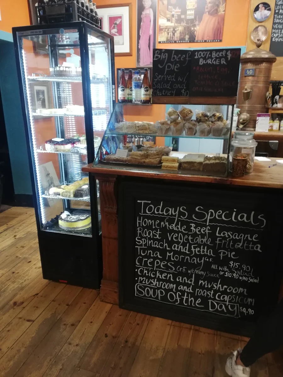 Menu, A Cafe Etc.